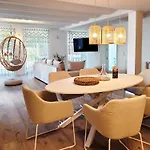 Moderne Lounge-ferienwohnung Mit Terrasse, Strandkorb, Parkplatz - 50 Meter Zum