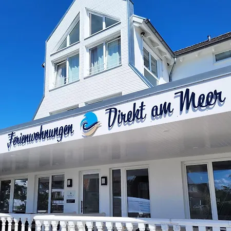 Apartment Moderne Lounge-ferienwohnung Mit Terrasse, Strandkorb, Parkplatz - 50 Meter Zum *