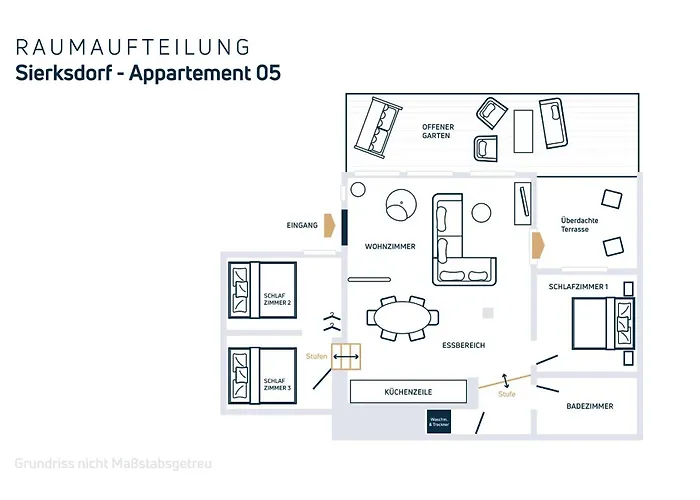Moderne Lounge-ferienwohnung Mit Terrasse, Strandkorb, Parkplatz - 50 Meter Zum Sierksdorf